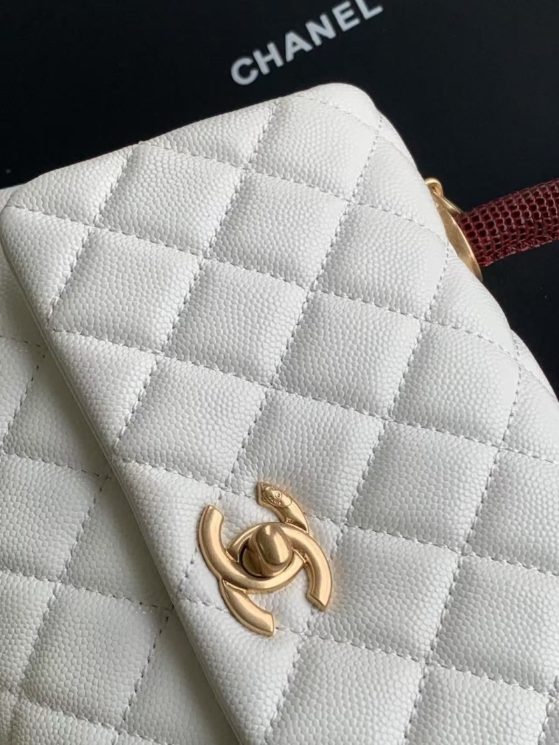 Ch**el top handle bags